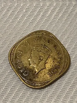 1944 British India George Vi 2 Annas Coin • $7