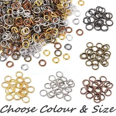 £1.50 • Buy Jump Rings Open Non Soldered For Jewellery Making 4mm, 5mm, 6mm, 7mm, 8mm, 10mm,