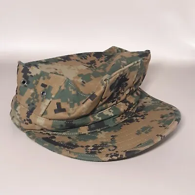 USMC COVER GARRISON MARPAT WOODLAND US MARINE CORPS CAP HAT Extra Small GPOC • $7.19