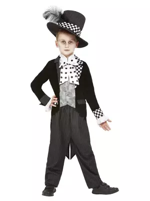 Boys Dark Mad Hatter Costume • £34.49