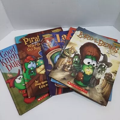 Veggie Tales Books Lot • $15