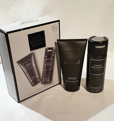 £12.49 • Buy DAVID BECKHAM Instinct Gift Set Shower Gel & Deodorant Spray 150ML NEW READ INFO