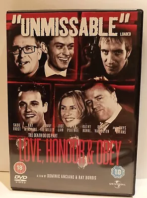 Love Honour & Obey (2000) || DVD || Jude Law Jonny Lee Miller Ray Winstone • £2.25