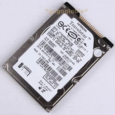 HITACHI HTS548060M9AT00 60 GB 5400RPM 2.5  PATA/IDE 8 MB HDD Hard Disk Drives • £14.08