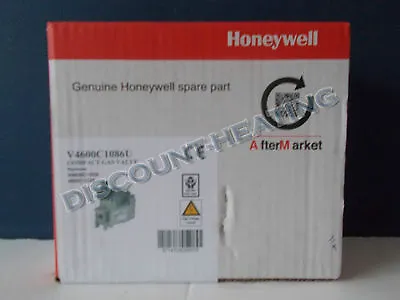 Honeywell V4600c1086u Gas Valve Grey Button Replaces The V4600c1029 & V4600c1326 • £114.95