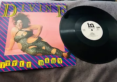 Divine 45RPM “Little Baby ” 1987 80s Drag Dance Pop US 12” Vinyl • $4.99