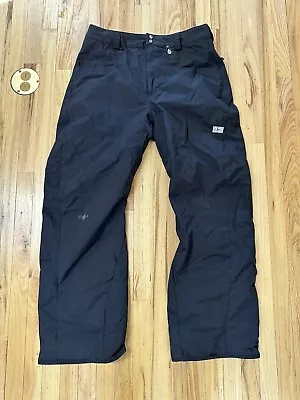 VOLCOM Nimbus Snowboard Ski Snow Pants Men's Large (L) Black • $29.95