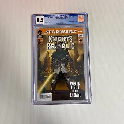 Star Wars: Knights Of The Old Republic #31 2008 8.5 CGC White Pages Darth Malek • £85