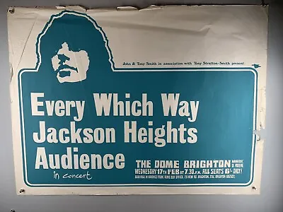 Keith Emerson David Arnot Poster ELP Every Which Way Jackson Heights 1971 #2 • £190