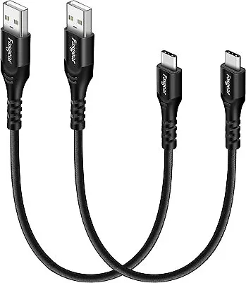 1ft USB C Cable 2 Pack 30cm Short USB Type C-2.0 Cable High Speed Fast-Au • $18.35