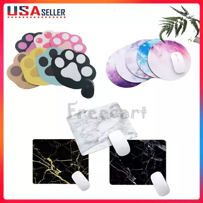 New Mouse Mat Mice Pad Non-Slip PC Computer Laptop Office Desk Gaming Mousepad • $3.52