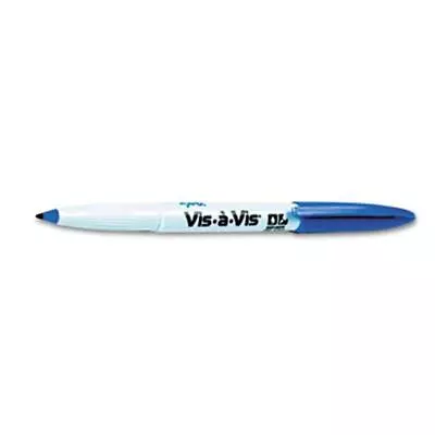 Sanford Expo Vis-A-Vis Wet-Erase Overhd Projection Marker Fine Point Blue • $6.99