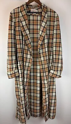Vintage 60’s State-O-Maine “Boyd’s” Plaid Cotton Robe State O Maine • $25