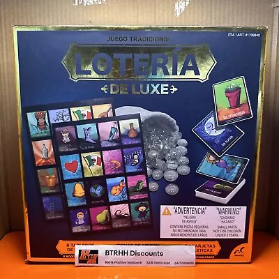 Brand New Loteria De Luxe Board Game Mexican Bingo Exclusive Juego Tradicional • $36.99