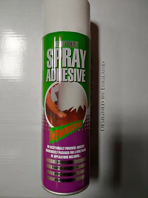 Spray Adhesive Heavy Duty Carpets Furniture Fabrics Upholstery 3x Tins • £12.99