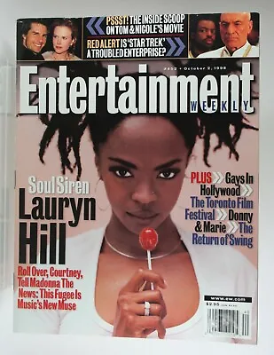 Entertainment Weekly Lauryn Hill Cover 1998 425 TIFF Donny & Marie Osmond • $6.99