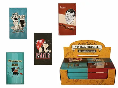Safety Matches Vintage Retro 48 Pack • £2.99