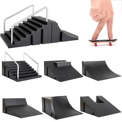 Finger Skateboards Toy Set Mini Training Educational Fingerboard With Ramp Tr:-h • $10.62