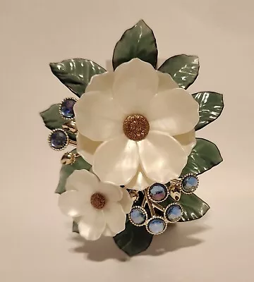 Bath And Body Works Wallflower 4  Plug In Magnolia Flowers Swag Jeweled • $25