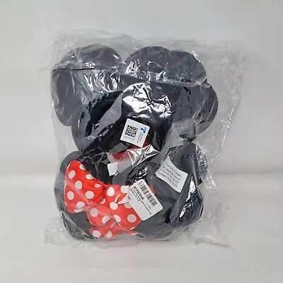 20 Pc Minnie Mouse Ears Headbands Black Red Polka Dot Bow Birthday Party Costume • $18.99