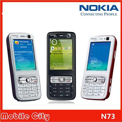 $31.99 • Buy Nokia N73 2.4  Bluetooth 3.2MP Camera 3G Keyboard Cell Phone Unlocked Original