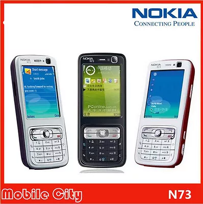 $31.99 • Buy Nokia N73 2.4  Bluetooth 3.2MP Camera 3G Keyboard Cell Phone Unlocked Original