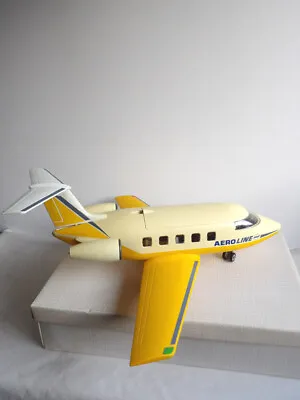 Aeroline 3185 Flugzeug Plane Airliner Yellow White • £36.37