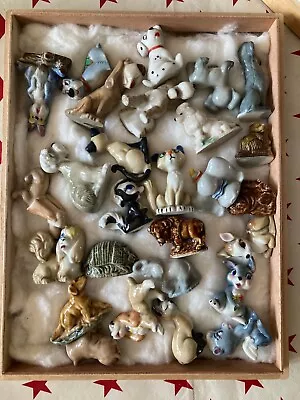 Wade Whimsies Collection 27 Assorted (some Rare) Mixed Condition • £85