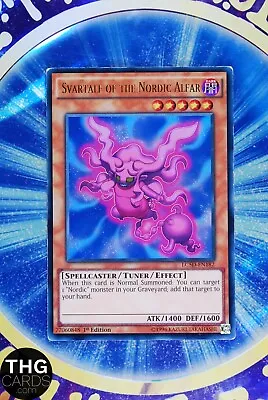 Svartalf Of The Nordic Alfar STOR-EN015 1st Edition Super Rare Yugioh Card • £2.29