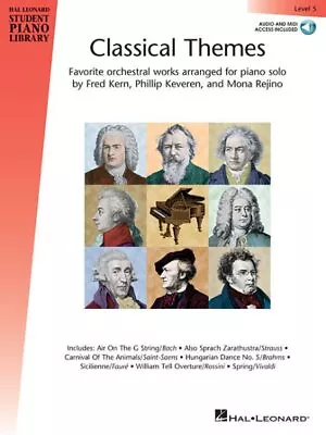 Classical Themes : Hal Leonard Student Piano Library Level 5 Paperback By K... • $13.80