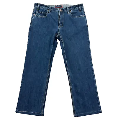 RB Sellars Jeans Adult 38 X 32 (Altered 34 X 25) Blue Denim Western Riding Women • £3.10