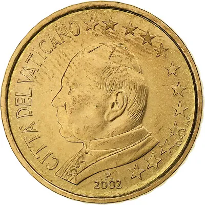 [#1270521] Vatican John Paul II 10 Euro Cent 2002 (Anno XXIV) Rome From The • $64.94