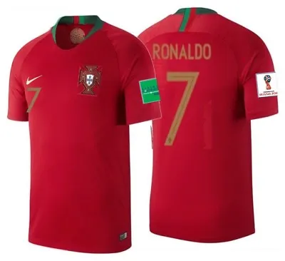 Nike Cristiano Ronaldo Portugal Home Jersey Fifa World Cup 2018 • $249.99