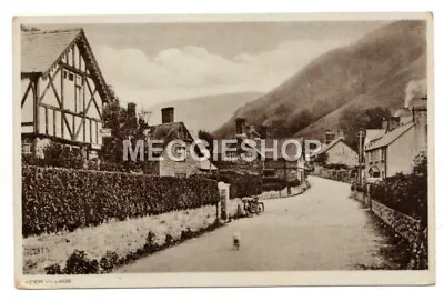 Wales Powys Brecon Radnorshire Aber Village Post Office Old Postcard • £3.40