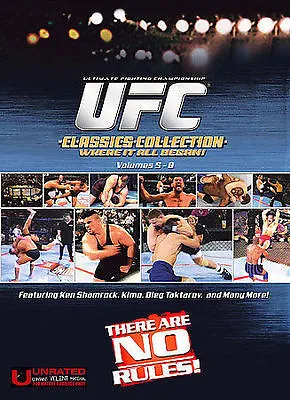 UFC: Ultimate Fighting Championship 5-8 (DVD 2008 4-Discs) BRAND NEW SEALED • $18.99