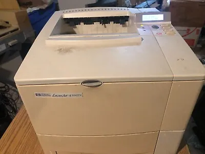 HP LaserJet 4100TN Workgroup Laser Printer Tested And Works Greatly. • $296