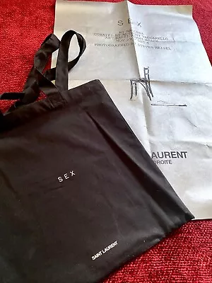 Madonna Miami Art Basel 2022  Sex  Book Gallery Saint Laurent Promo Bag & Poster • $155