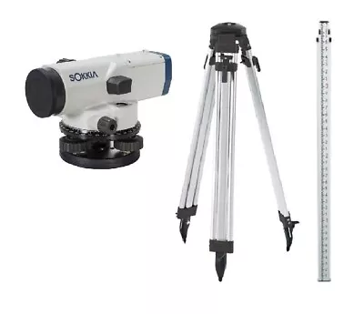 Sokkia B40A-25 24X Auto Level W/ Dome-head Tripod And Rod By Authorized Dealer • $299