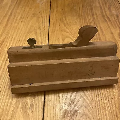 Antique Wood Hand Plane Moulding Plane No Blade • $26