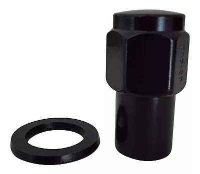 20 X Extreme 7/16  Old Style Mag Wheel Nut Black W/ Washer Fit Holden Commodore • $48.95