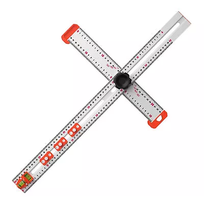 T Bar Aluminum Alloy Ruler Square  Shaped Style New For Drawing And Painting  • $45.15