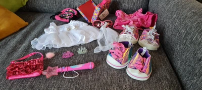 £19.99 • Buy Build A Bear Accessories Clothing Bundle Fairy Princess Wedding Shoes Wand Case