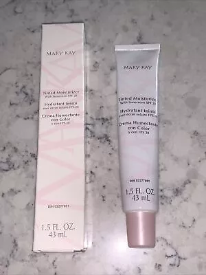 NOS Mary Kay Tinted Moisturizer Sunscreen SPF 20 - IVORY 1 • $21