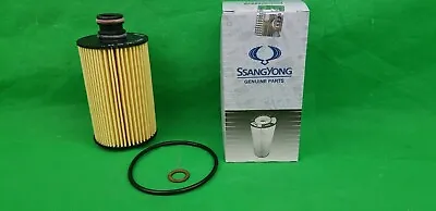 $34.99 • Buy Genuine Ssangyong Actyon Sports Q150 Series 2.0 L Turbo Diesel Oil Filter 