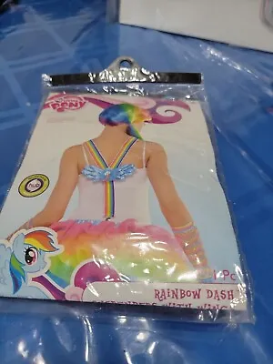 My Little Pony Rainbow Dash Suspenders With Wings Halloween Dress Up Cosplay New • $11.24