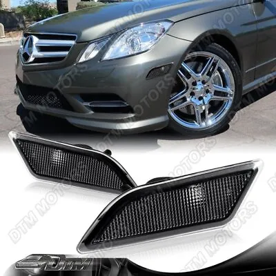 For 10-13 Mercedes W212 E350 E550 E63 AMG Clear Lens Signal Side Marker Lights • $17.99