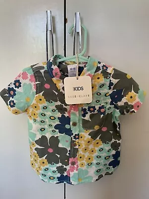 Sage Clare Cotton On Kids Collaboration Kids Linen Shirt 18-24 Months  • $17