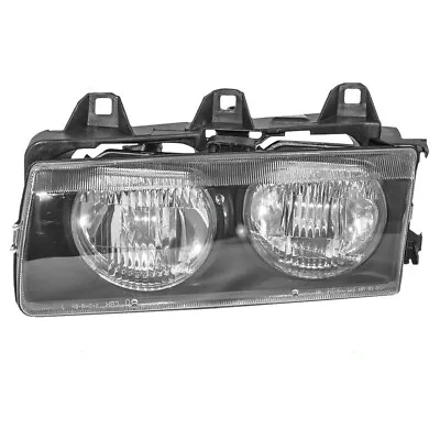 New Drivers Headlight Headlamp Lens Housing Assembly 92-99 BMW 3 Series E36 • $75.90