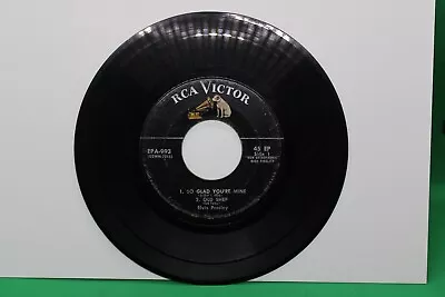 7  45rpm EP - Elvis Presley So Glad You're Mine - RCA Victor EPA 993 • $5