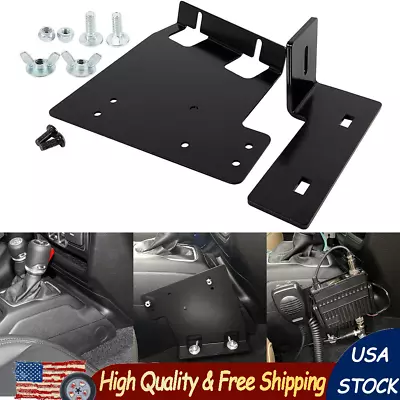 Passenger Side Mobile CB Radio Mount Bracket Holder For Jeep Wrangler JL JLU JT • $43.90